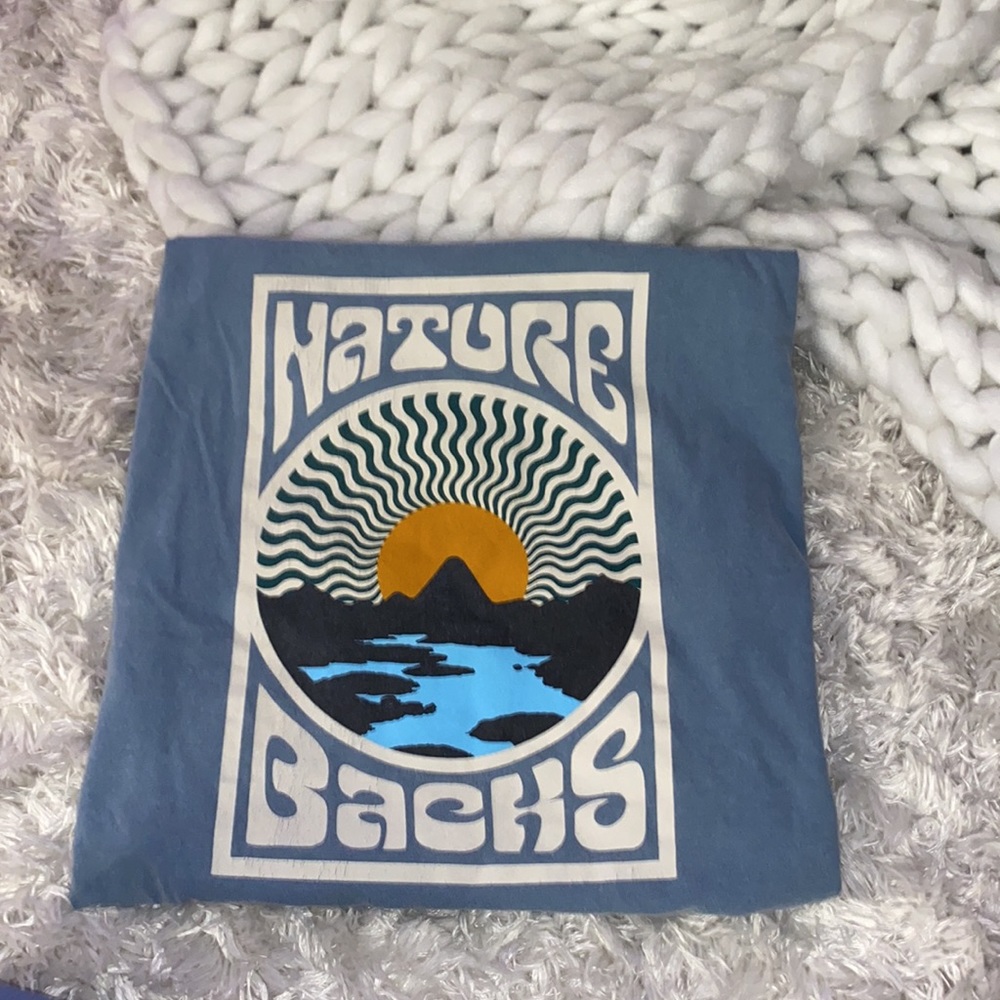 Nature Back Tee-shirt